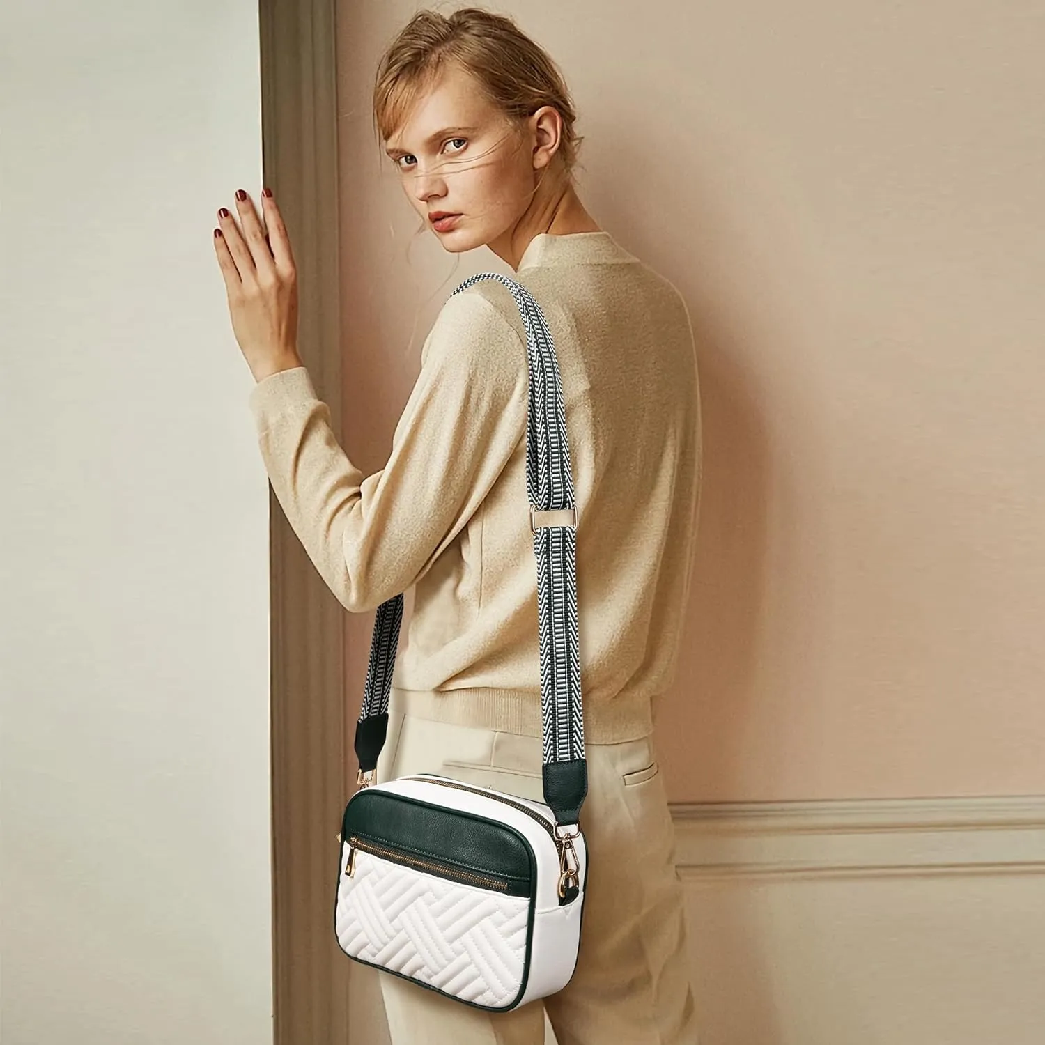 Fancy Forest Crossbody Bags for Women - Trendy Vegan Leather Small Purse, Travel-Ready Designer Accessory
