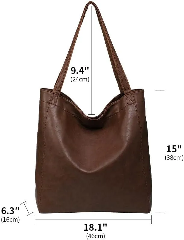 Fashion Tote Bags Purses and Handbags for Women Soft Faux Leather Purse Shoulder Bag Top Handle Satchel Bags Purse