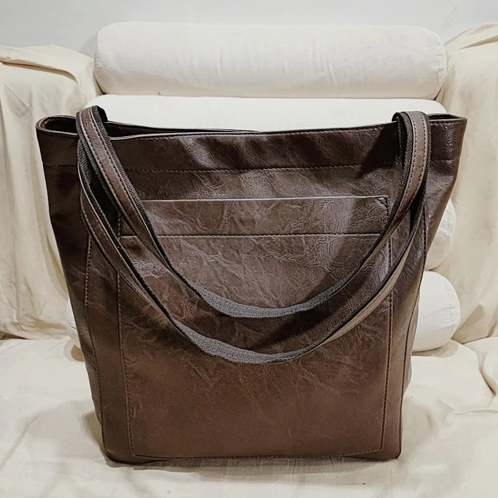 Fashion Tote Bags Purses and Handbags for Women Soft Faux Leather Purse Shoulder Bag Top Handle Satchel Bags Purse