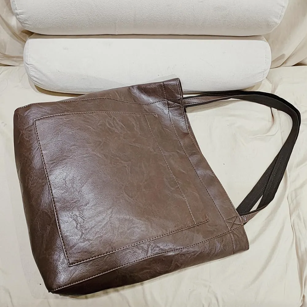Fashion Tote Bags Purses and Handbags for Women Soft Faux Leather Purse Shoulder Bag Top Handle Satchel Bags Purse