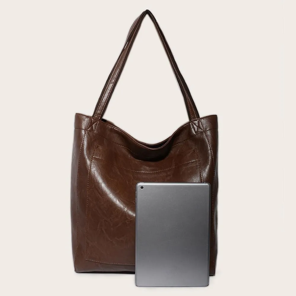 Fashion Tote Bags Purses and Handbags for Women Soft Faux Leather Purse Shoulder Bag Top Handle Satchel Bags Purse