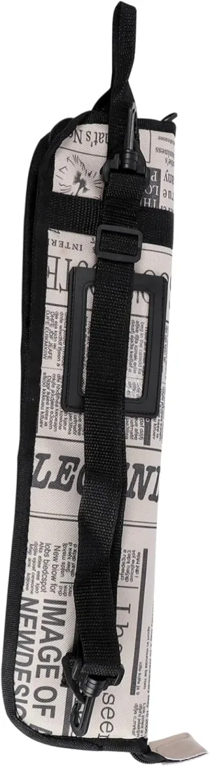 Fashionable Newspaper Style Drumstick Bag Accessory Storage for Percussion Instruments