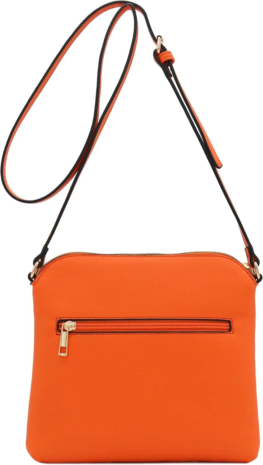 FashionPuzzle Chevron Quilted Medium Crossbody Bag with Tassel Accent