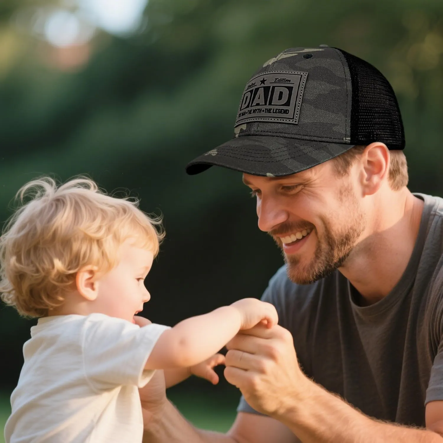 Fathers Day Dad Gifts from Daughter for Men, Unique Father's Day Hat Gift for Dad Birthday from Son Family