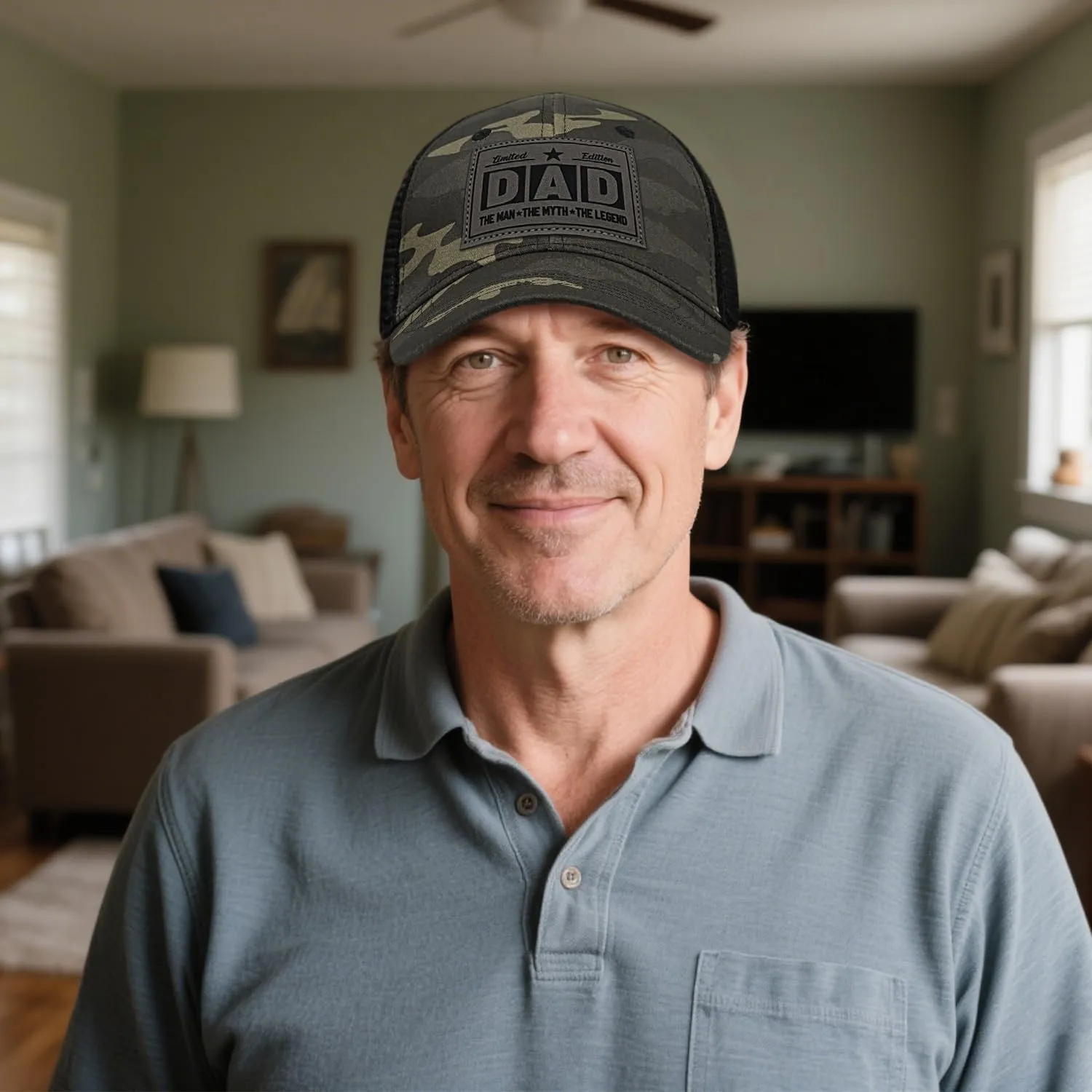 Fathers Day Dad Gifts from Daughter for Men, Unique Father's Day Hat Gift for Dad Birthday from Son Family