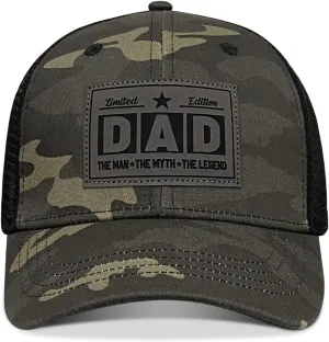 Fathers Day Dad Gifts from Daughter for Men, Unique Father's Day Hat Gift for Dad Birthday from Son Family