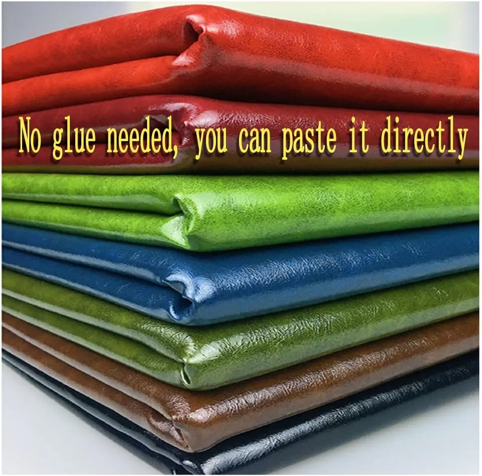 Faux Leather PU Faux Leather, Leatherette Oil Wax Leather Fabric Upholstery Crafts DIY Sewings Sofa Handbag Car Seat，Handbags,Sewing Crafting (Size:1.37 * 7,Color:Cream Color)