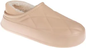 Foamwalk Women's Platform Clogs - Quilted Fuzzy Clogs for Women, Faux Fur Lined Fall Slippers for Women