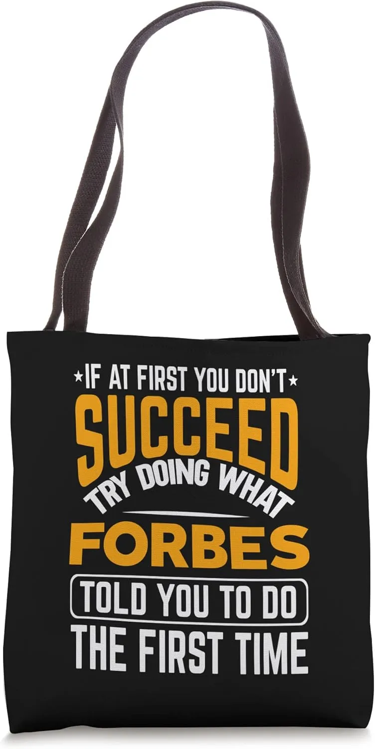Forbes personalized gift name joke funny custom Tote Bag