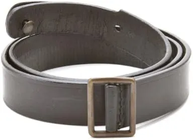 French Mas, Berthier, Lebel Black Drum Dyed Leather Sling