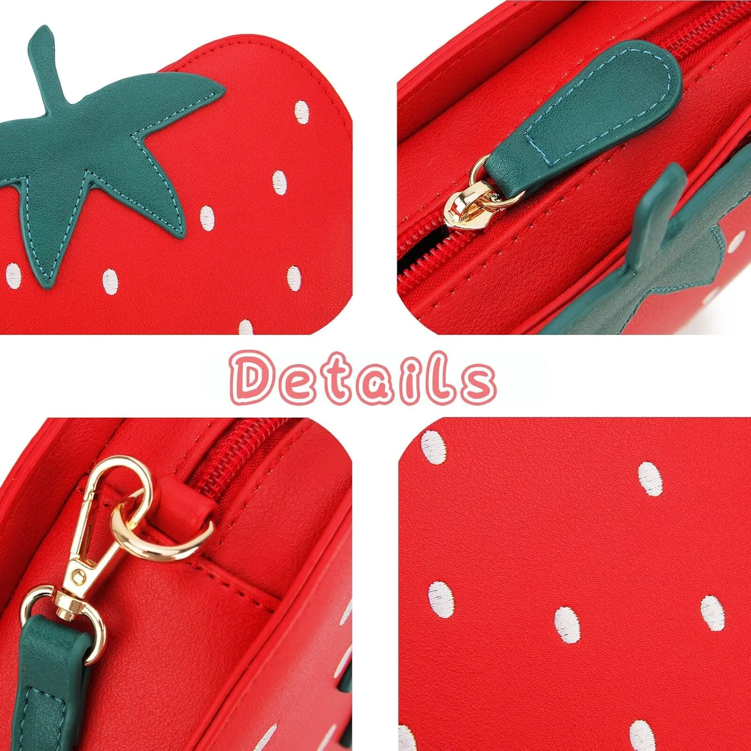 Fun Shape Purse for Women Novelty Handbags Unique Chain Crossbody Bag for Teens with Adjustable Shoulder Strap