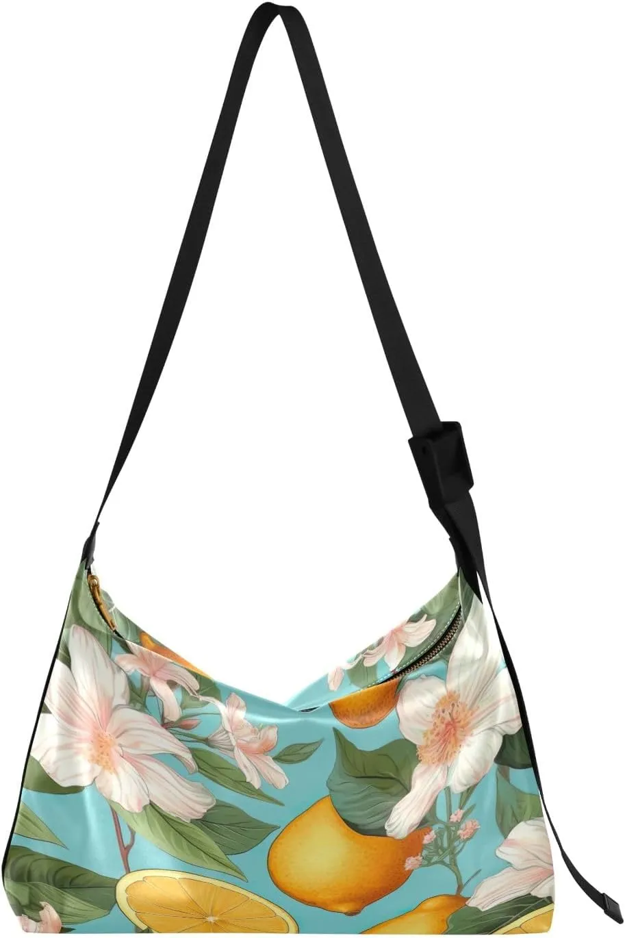 Galaxy with Stars and Black Holes Lightweight Shoulder Hobo Bag, Ladies Leather Crossbody Bags, Leather Shoulder Bag