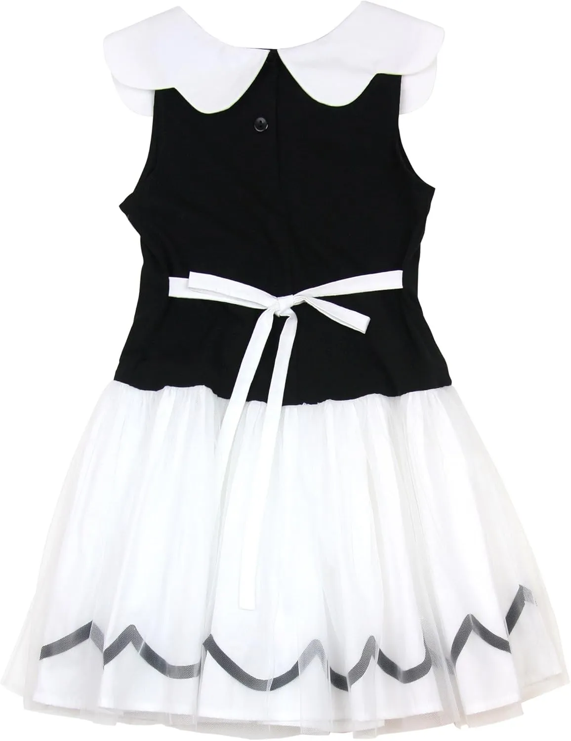 Girls' Drop Waist Dress Oodles of Doodles Black, Sizes 2-12