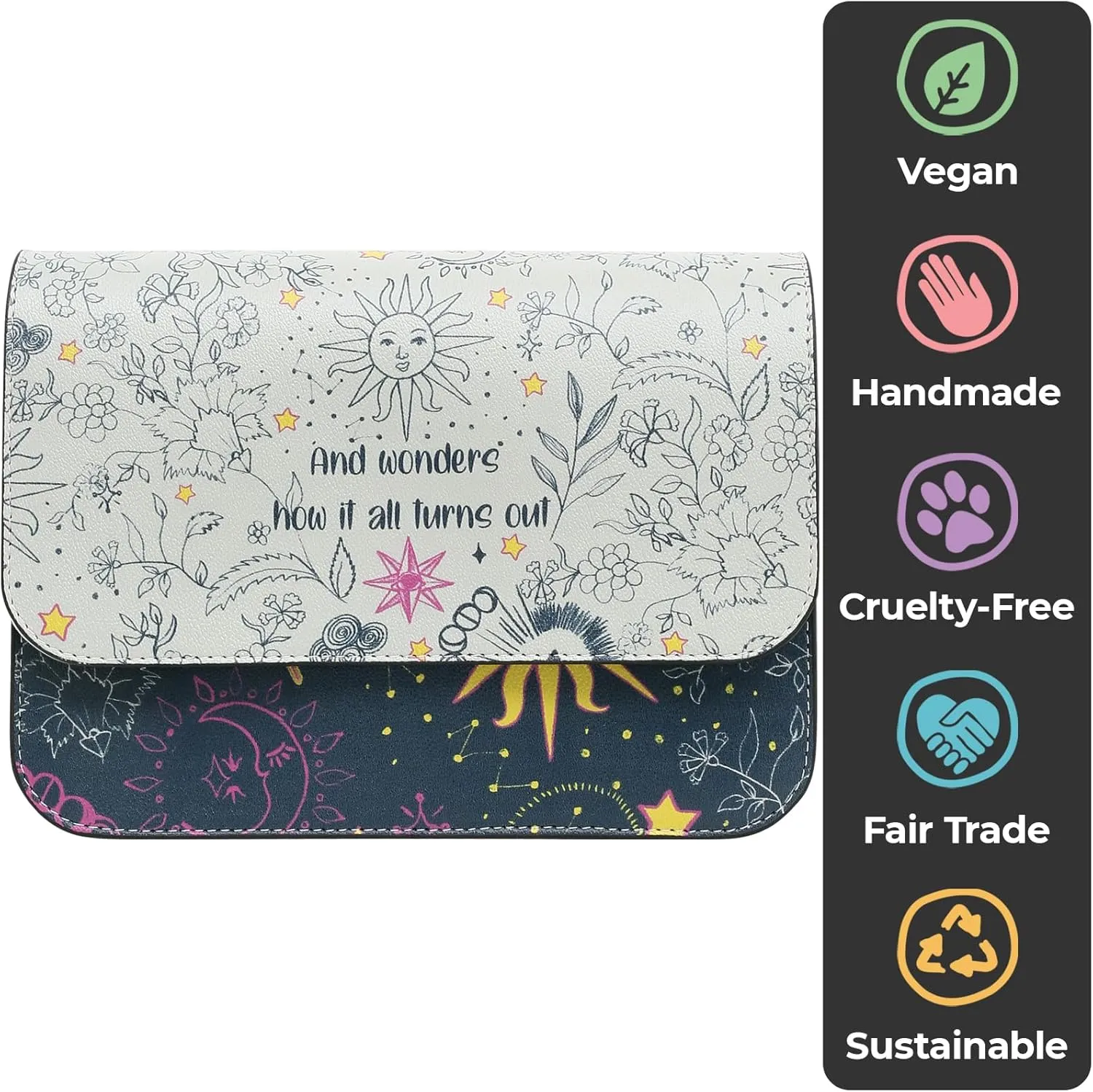 Handbags for Womens - Handmade, Vegan Leather and Unique Design Crossbody Bags for Women
