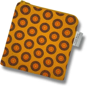 Handmade African Shweshwe Fabric Coin Bag - Authentic South African Patterns, Durable and Stylish Pouch for Coins, Keys, Jewelry, and Small Accessories - 10 Unique Designs Available