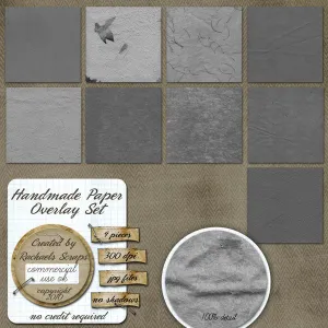 Handmade Paper Overlays