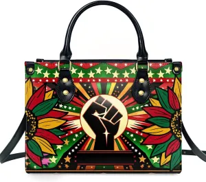 Happy Juneteenth Day Party Gifts - Personalized Leather Bag - Juneteenth Gifts for Adults - Black Independence