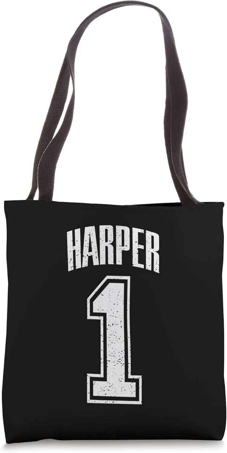 Harper Supporter Number 1 Biggest Fan Tote Bag