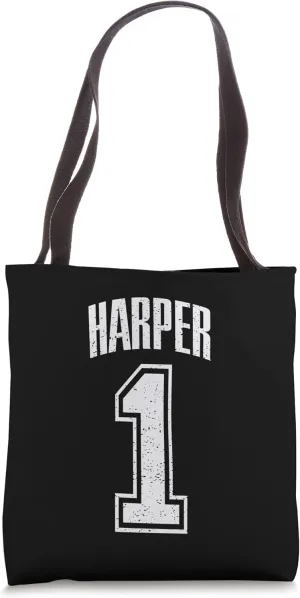 Harper Supporter Number 1 Biggest Fan Tote Bag