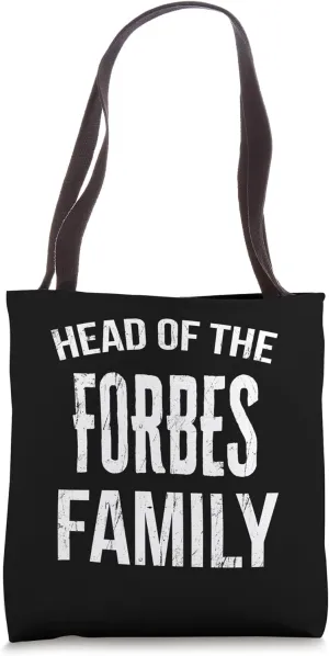Head Of The Forbes Family Reunion Tote Bag