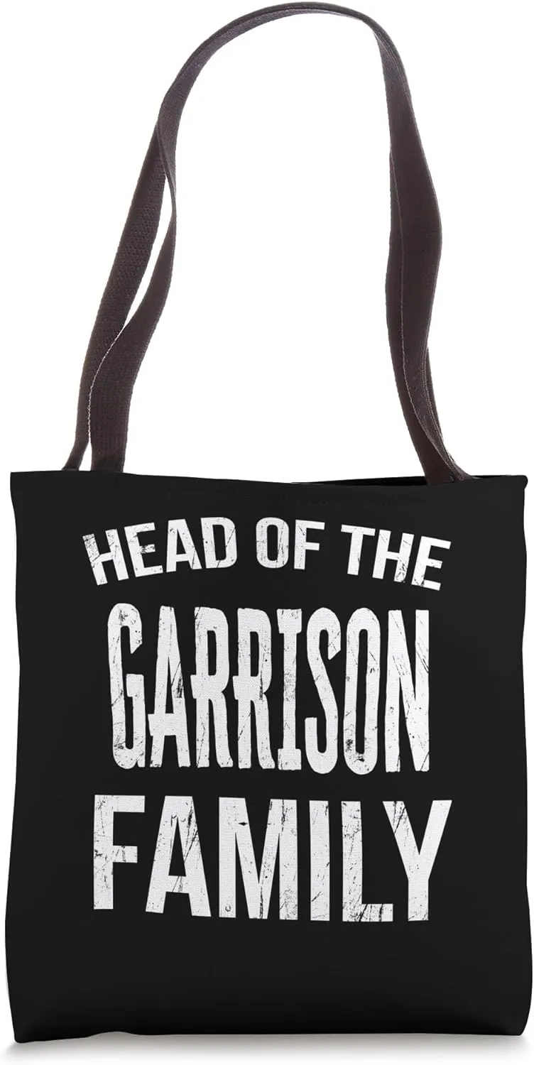 Head Of The Garrison Family Reunion Tote Bag