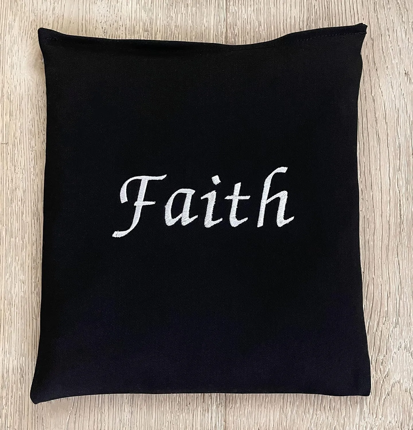 Heating Pad Corn Filled, Monogrammed, Personalized Custom Embroidered. Natural Heat Therapy for Lower Back, Neck, Shoulders, Cramps. Pain and Stress Relief Heated Wrap (Moonlight)