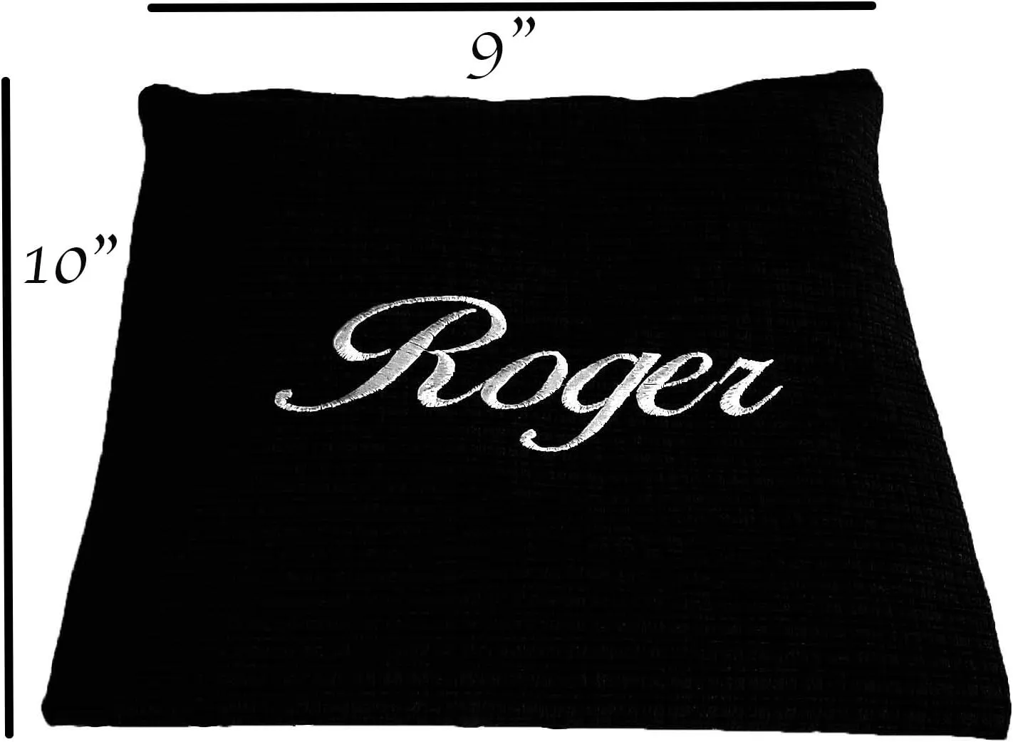 Heating Pad Corn Filled, Monogrammed, Personalized Custom Embroidered. Natural Heat Therapy for Lower Back, Neck, Shoulders, Cramps. Pain and Stress Relief Heated Wrap (Moonlight)