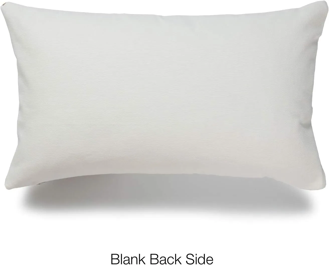 Hofdeco Faux Leather and 100% Cotton Pillow Cover Only, Camel Black Modern Design Stripes, 12"x20"