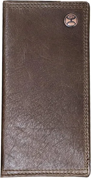 HOOEY Leather Men’s Western Rodeo Wallet (Smooth - Brown)