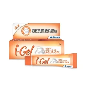 HR I GEL Unisex Under Eye Cream Deep Cellular and Optimal Under Eye Skin Care Aqua Gel With No Harmfull Chemicals For Removing Dark Circles Healthy Eyes Eye Bags - 25 gms