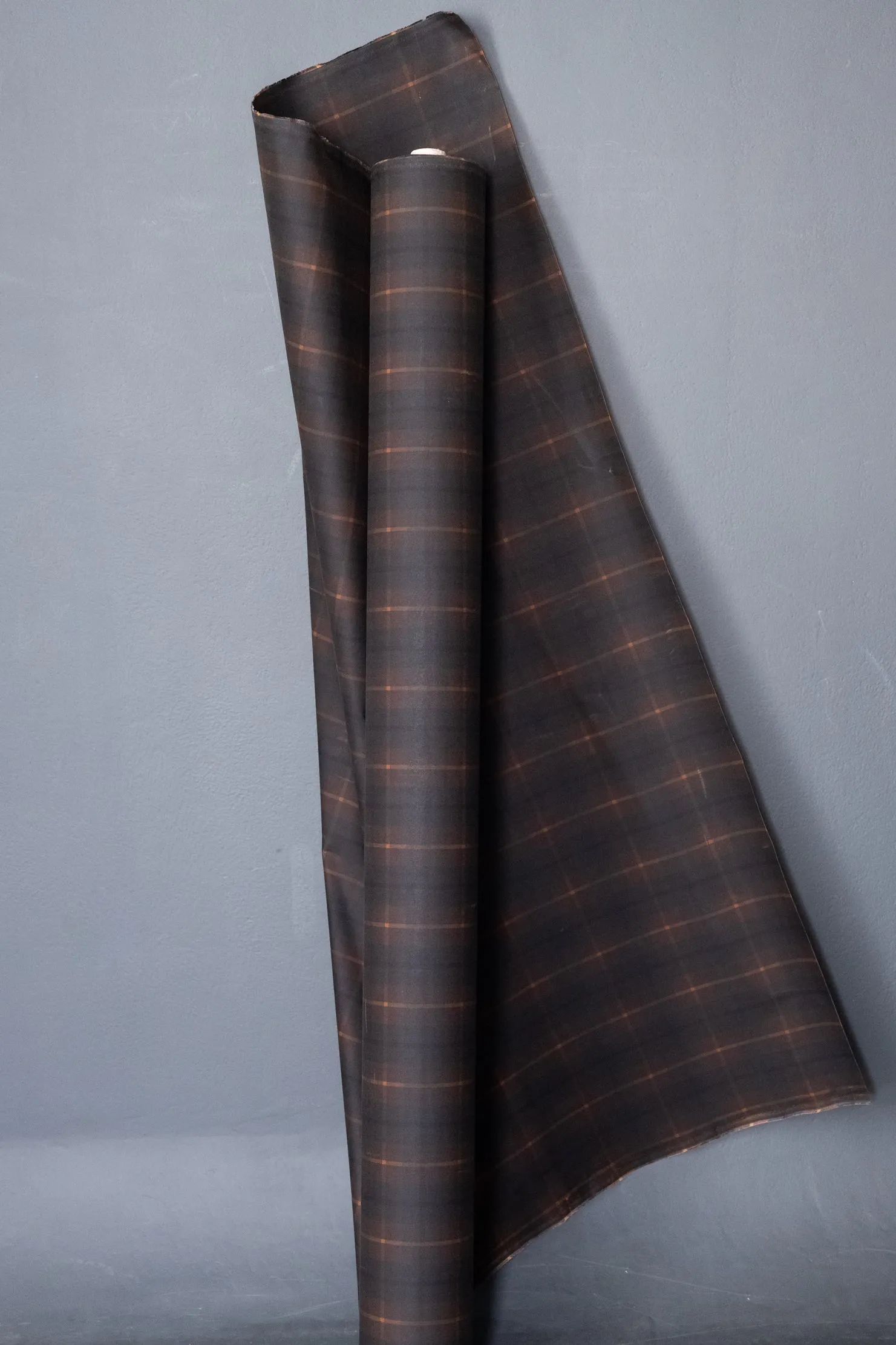 Hunter Brown Tartan Oilskin