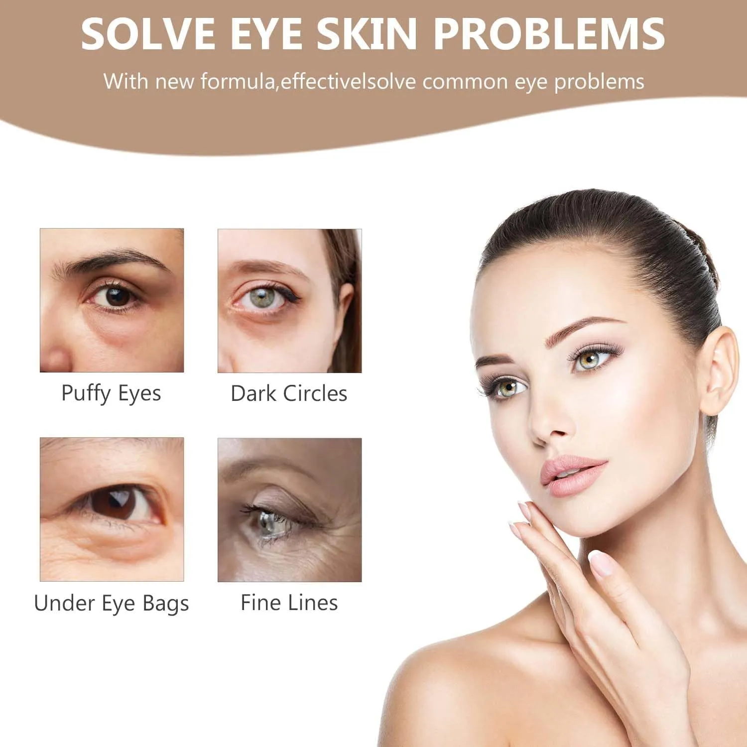 Instant Firm Eye Cream, CeIyn Firm Eye Tightener, CeIyn Bag Cream,Temporary Tightener, Instant Under Eye Tightener Cream (4PCS) (4)
