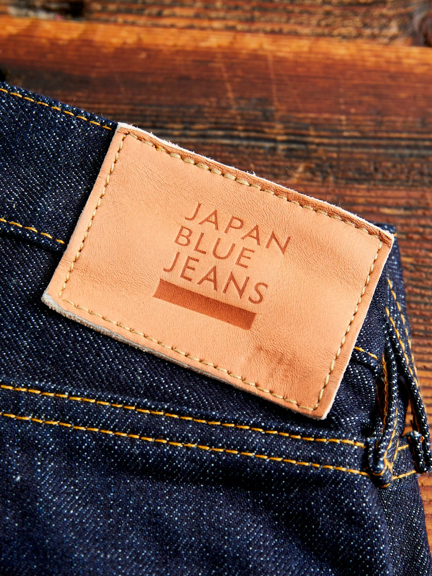 J401-IND "Circle" 14.8oz Selvedge Denim - Classic Straight Fit