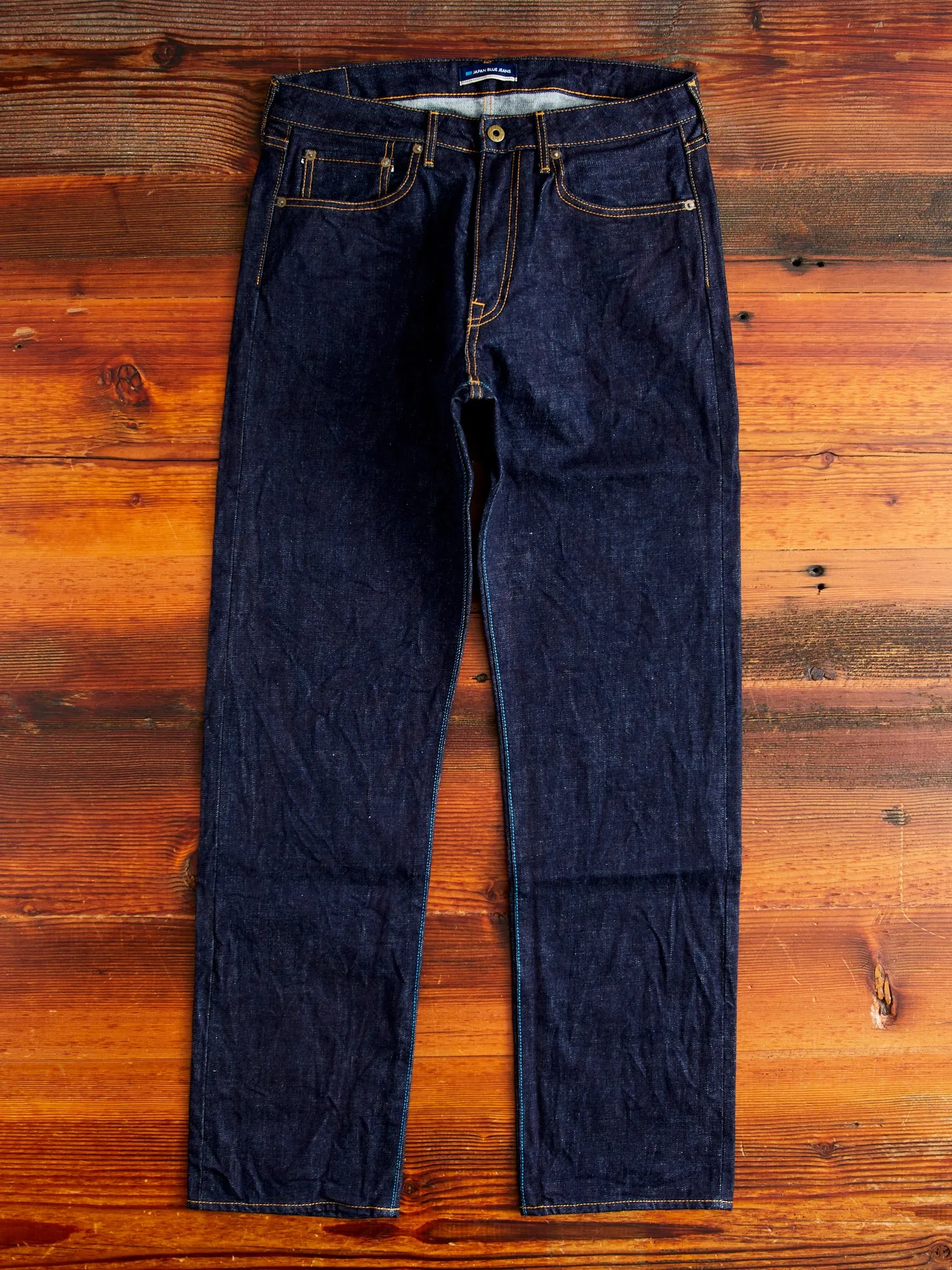 J401-IND "Circle" 14.8oz Selvedge Denim - Classic Straight Fit