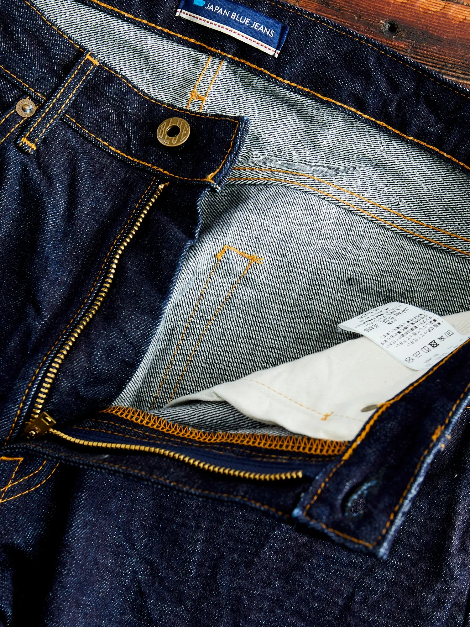 J401-IND "Circle" 14.8oz Selvedge Denim - Classic Straight Fit