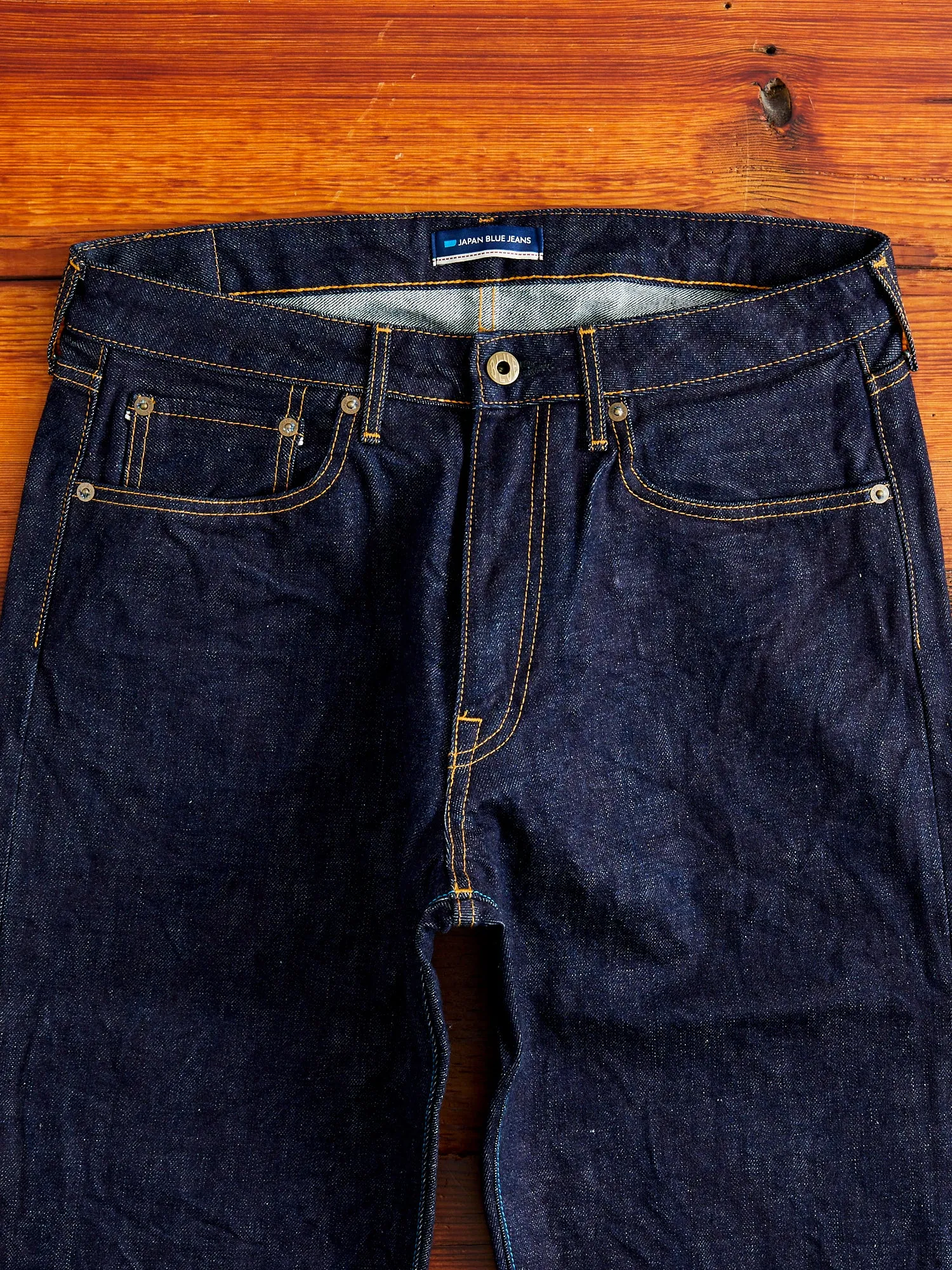 J401-IND "Circle" 14.8oz Selvedge Denim - Classic Straight Fit