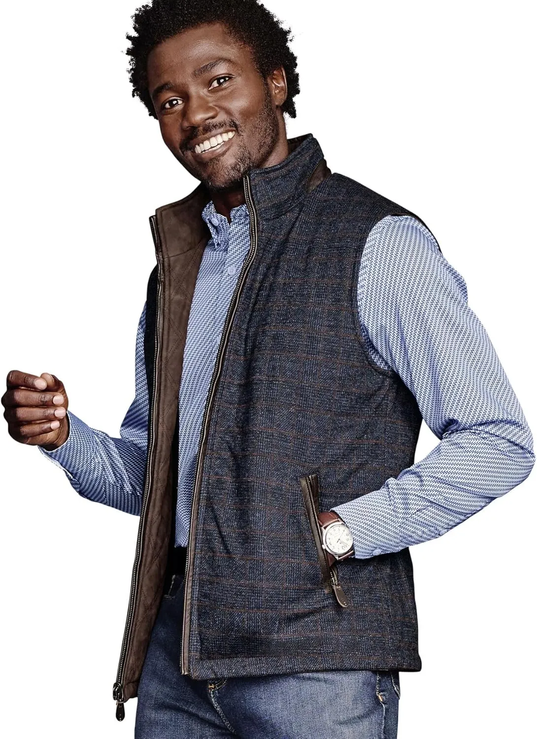 Johnston & Murphy Men's Reversible Vest