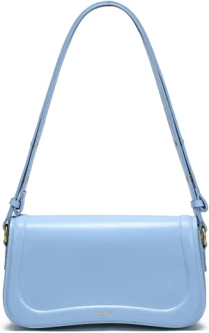 JOLLQUE Crescent Shoulder Bag for Women,Small Leather Dumpling Crossbody Bags,Unique Trendy Designer Handbag Purse Strap