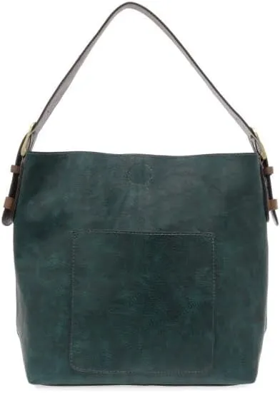 Joy Susan Womens Faux Leather: Hobo 2-in-1 Handbag