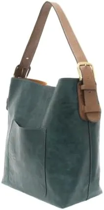 Joy Susan Womens Faux Leather: Hobo 2-in-1 Handbag