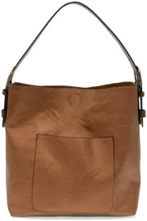 Joy Susan Womens Faux Leather: Hobo 2-in-1 Handbag