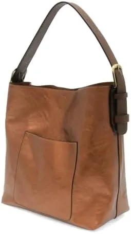 Joy Susan Womens Faux Leather: Hobo 2-in-1 Handbag