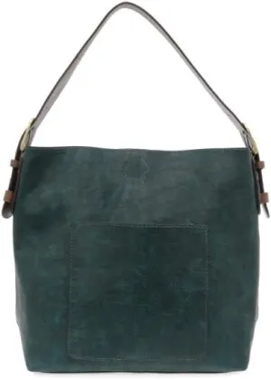 Joy Susan Womens Faux Leather: Hobo 2-in-1 Handbag