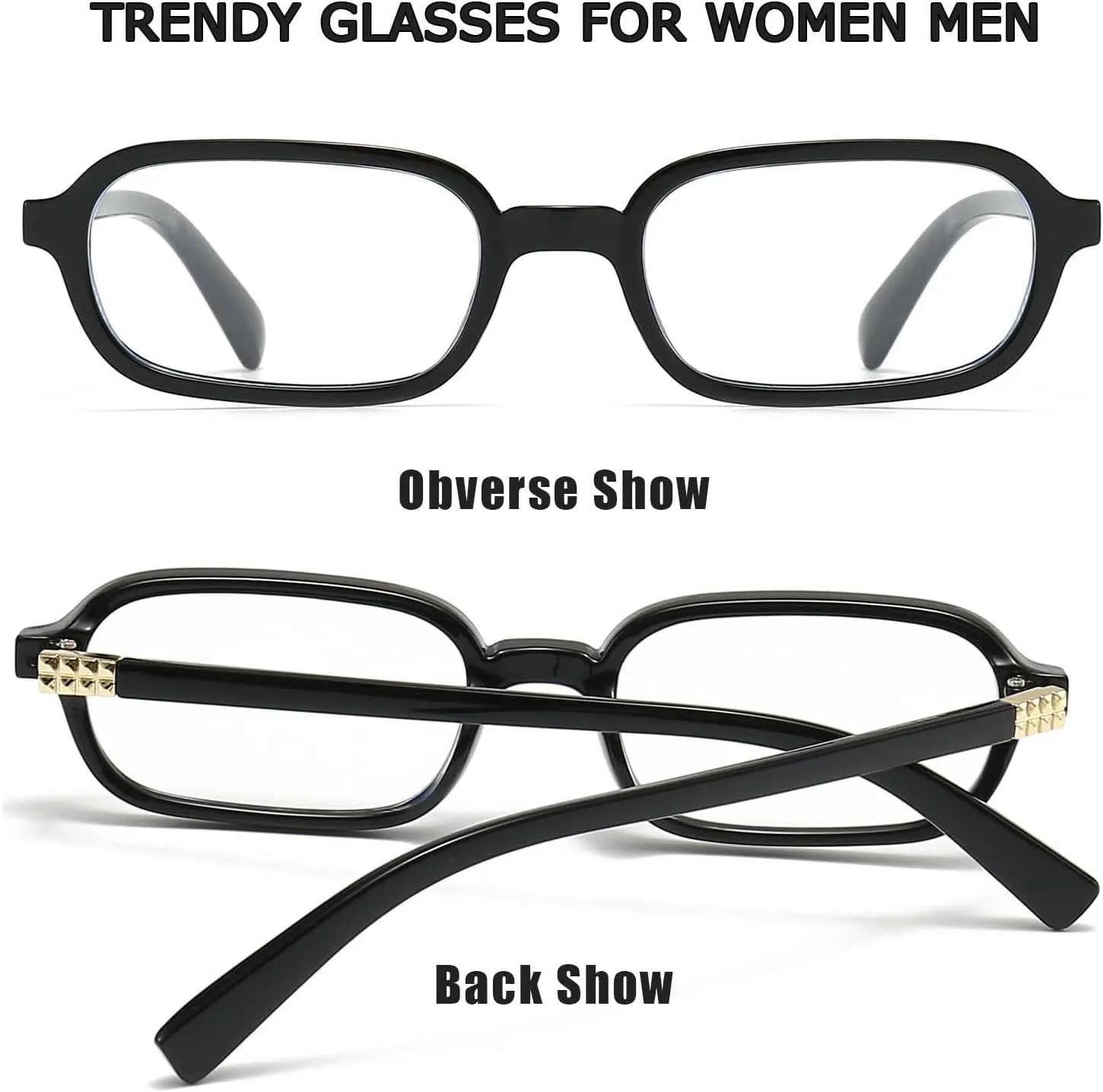 JUDOO Retro Rectangle Sunglasses for Women Men Narrow Vintage 90s Square Sunnies Rectangular Sunglasses Slim Cute Glasses