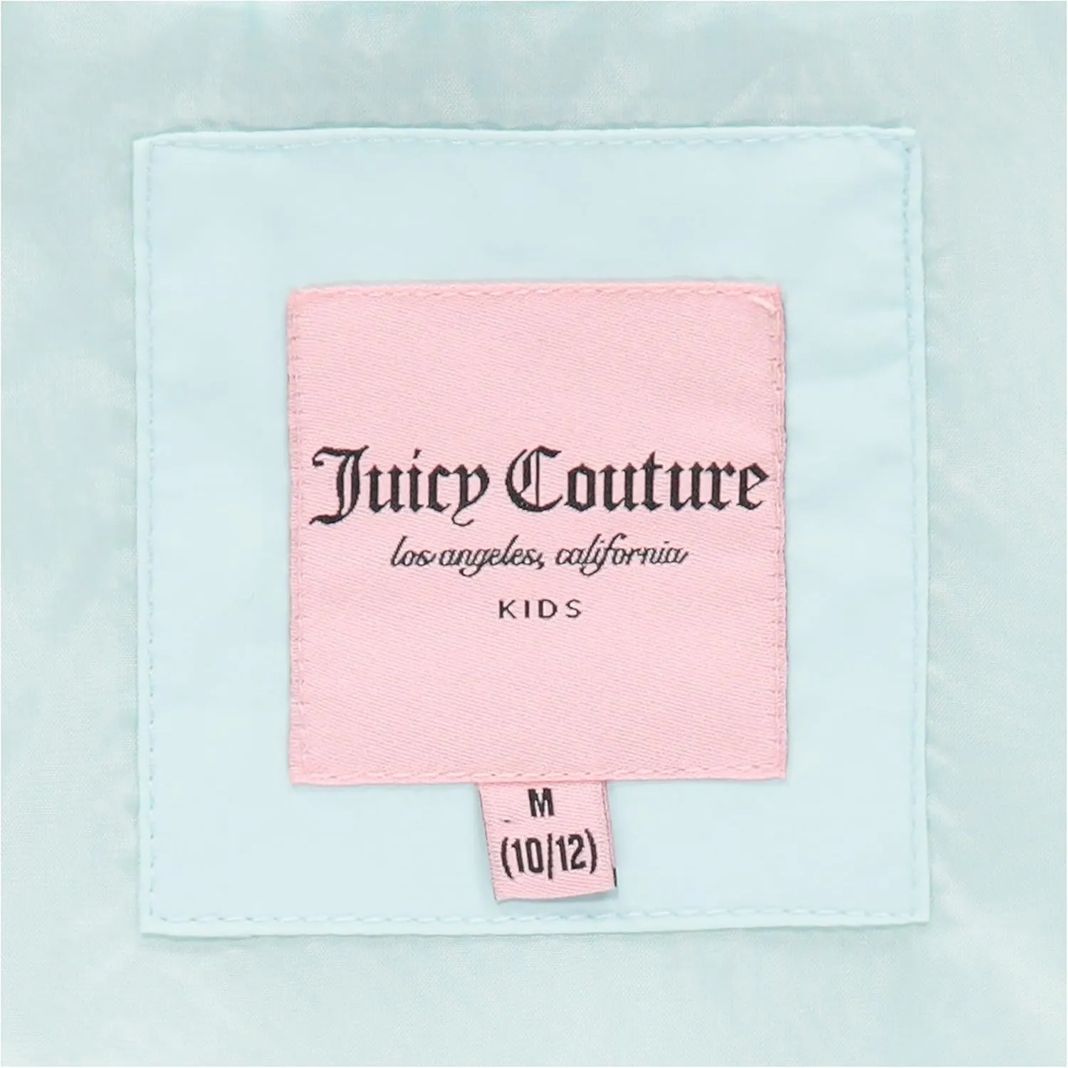 Juicy Couture Girls Coat, Faux Fur Hooded Winter Jacket, Warm Padded Parka Hoodie, Kids Heavyweight Winter Coat