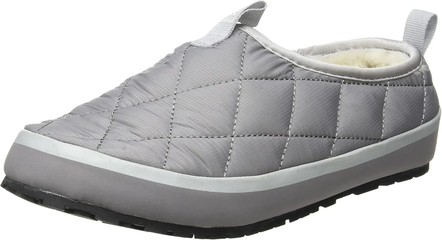 Kamik Women's Puffy Slippers,LT.Grey,9