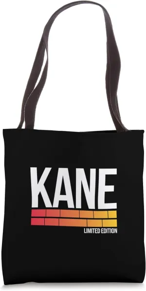 Kane Limited Edition Vintage Custom Name Husband Grandpa Tote Bag