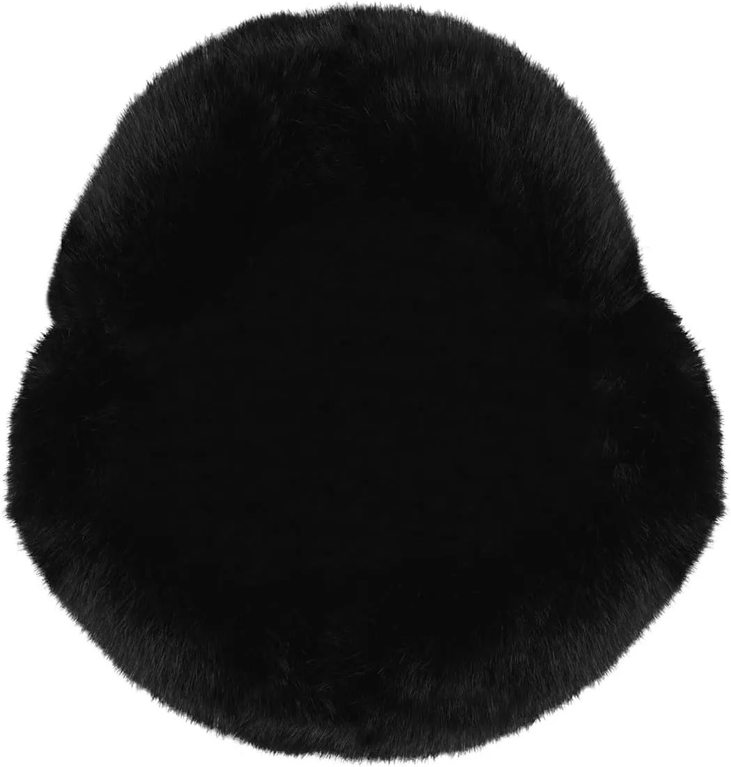 Kangol Faux Fur Trapper - Black/XL