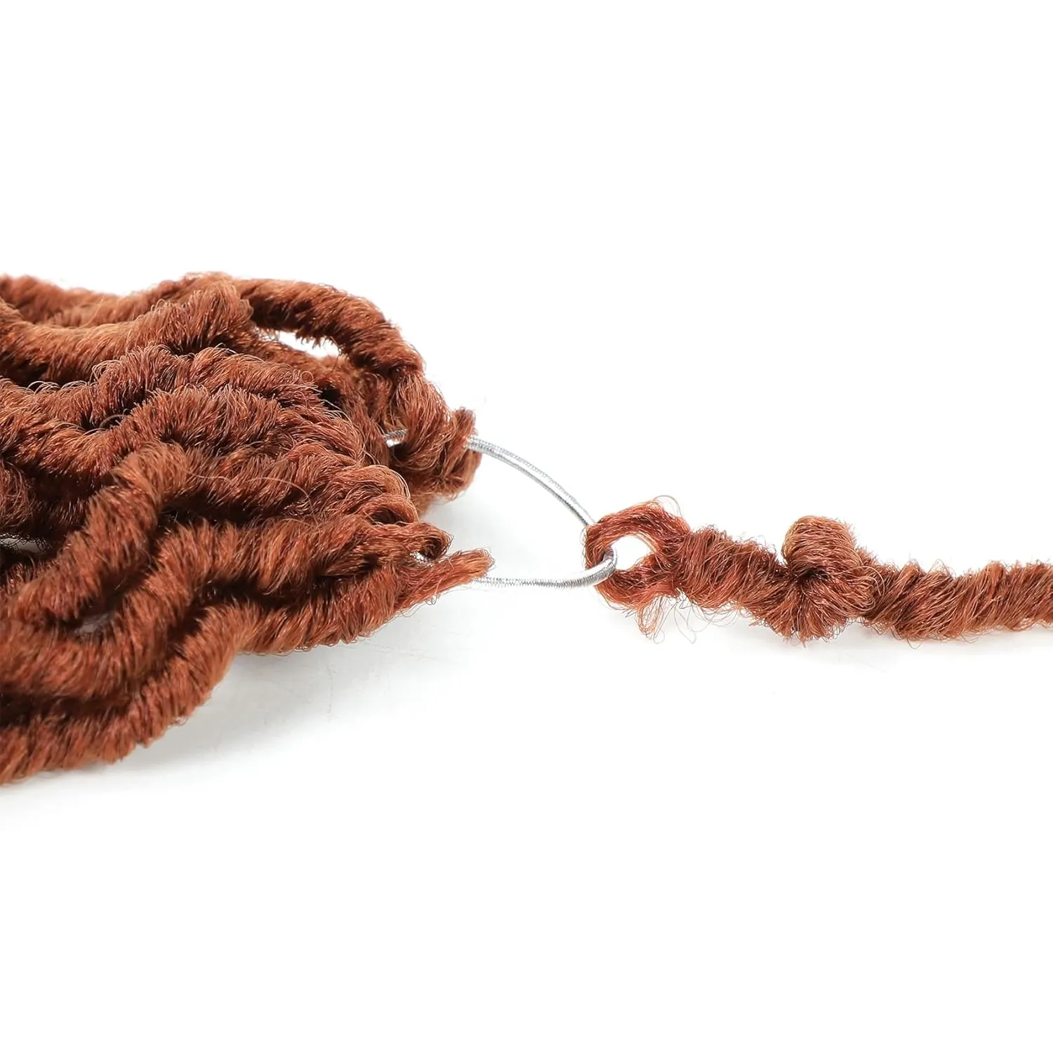 Karida Faux Locs Crochet Hair 30 Inch, 7 Packs Soft Locs Crochet Hair For Black Women Pre Looped Long Soft Crochet Locs (350#, 30 Inch (Pack of 7))