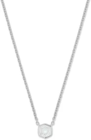 Kendra Scott Davie Pendant Necklace in Sterling Silver, Fine Jewelry for Women